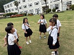 応援歌のダンス、練習中！