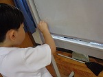ホワイトボードを磨くよ